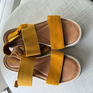 Born Kids Mustard Yellow Sandals